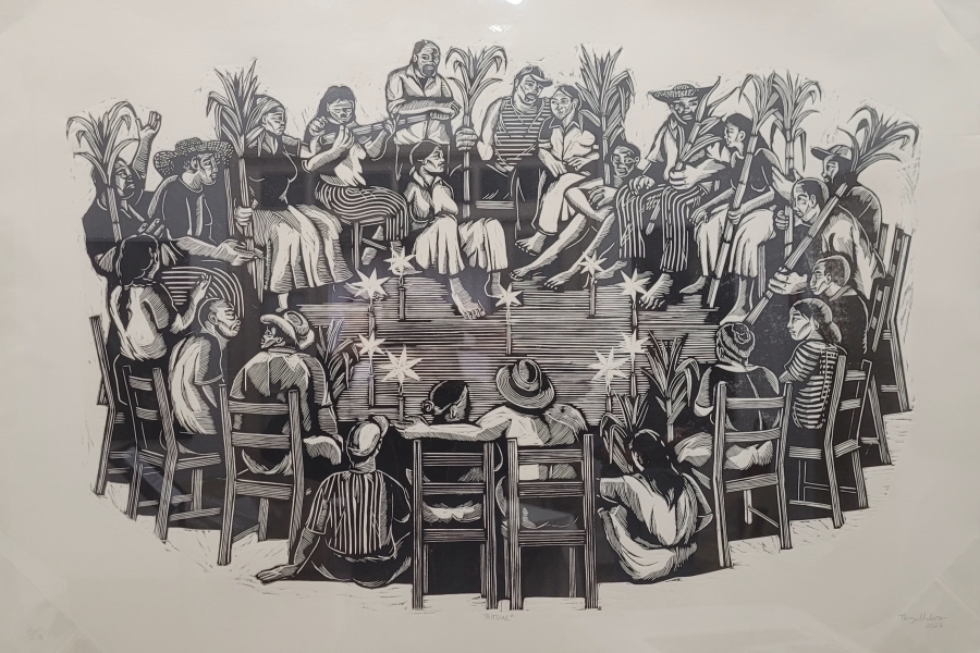 Museu da xilogravura em Campos do Jordão