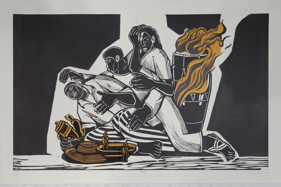 Museu da xilogravura em Campos do Jordão